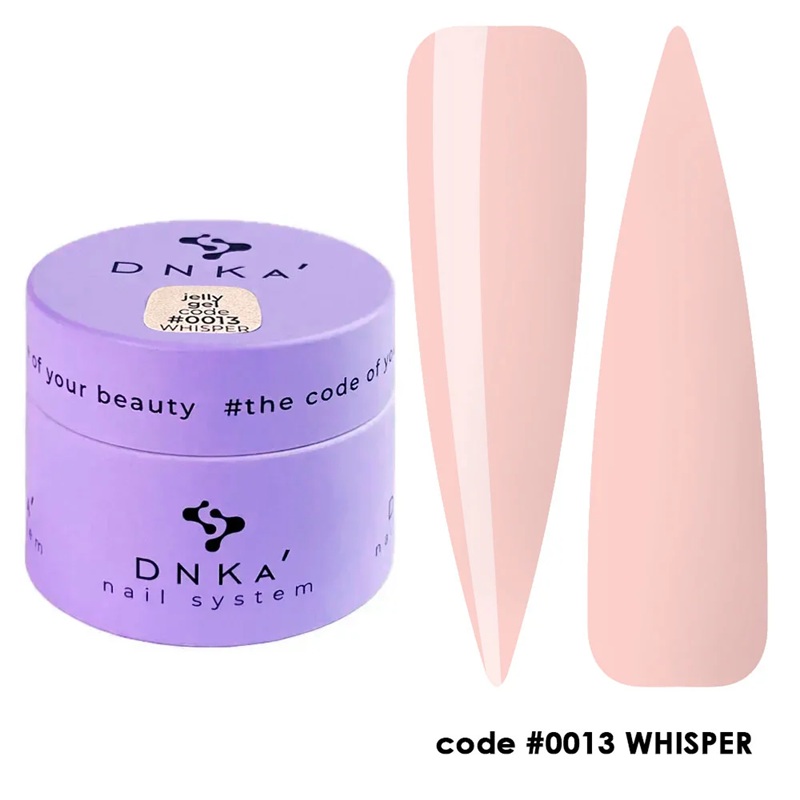 Гел желе DNKa 013 Whisper 15 мл. Гел желе DNKa 013 Whisper 15 мл.