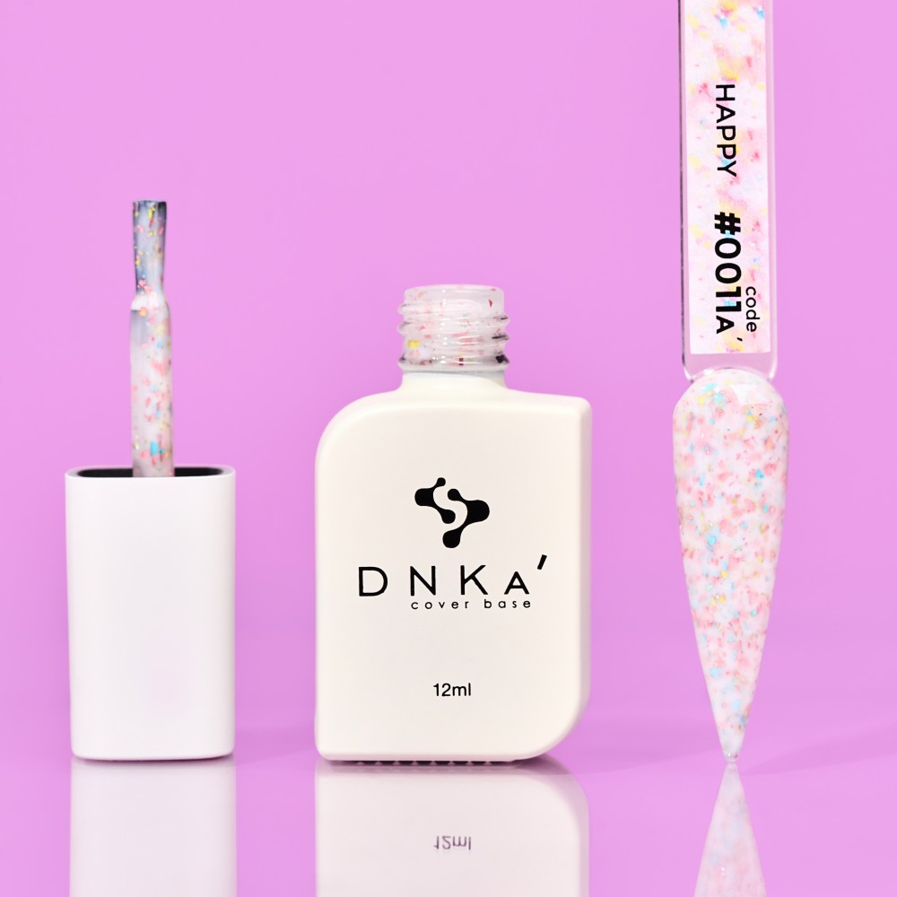Цветна каучукова основа DNKa 011А Happy 12 мл. Цветна каучукова основа DNKa 011А Happy 12 мл.